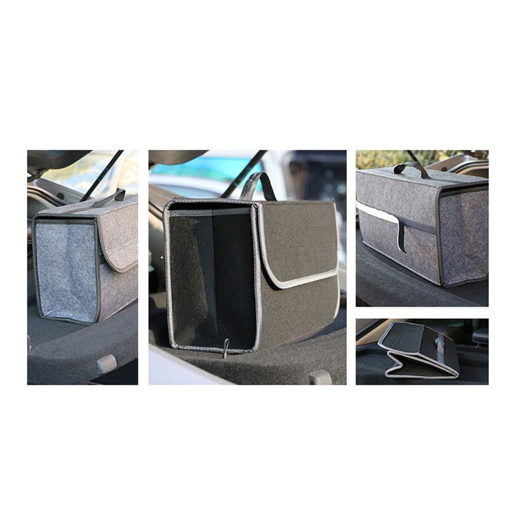Kofferraumtasche Aufbewahrungstasche aus weichem Filz - 4llaroundhome