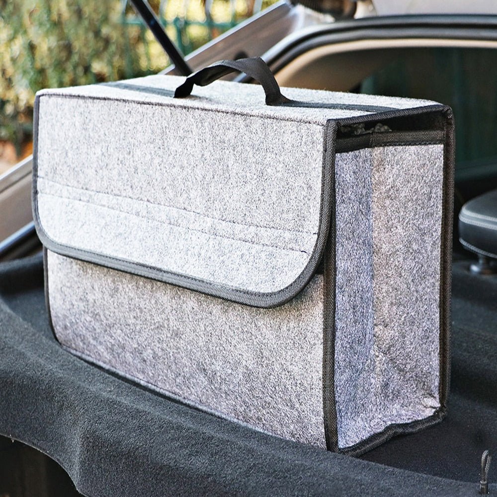 Kofferraumtasche Aufbewahrungstasche aus weichem Filz - 4llaroundhome