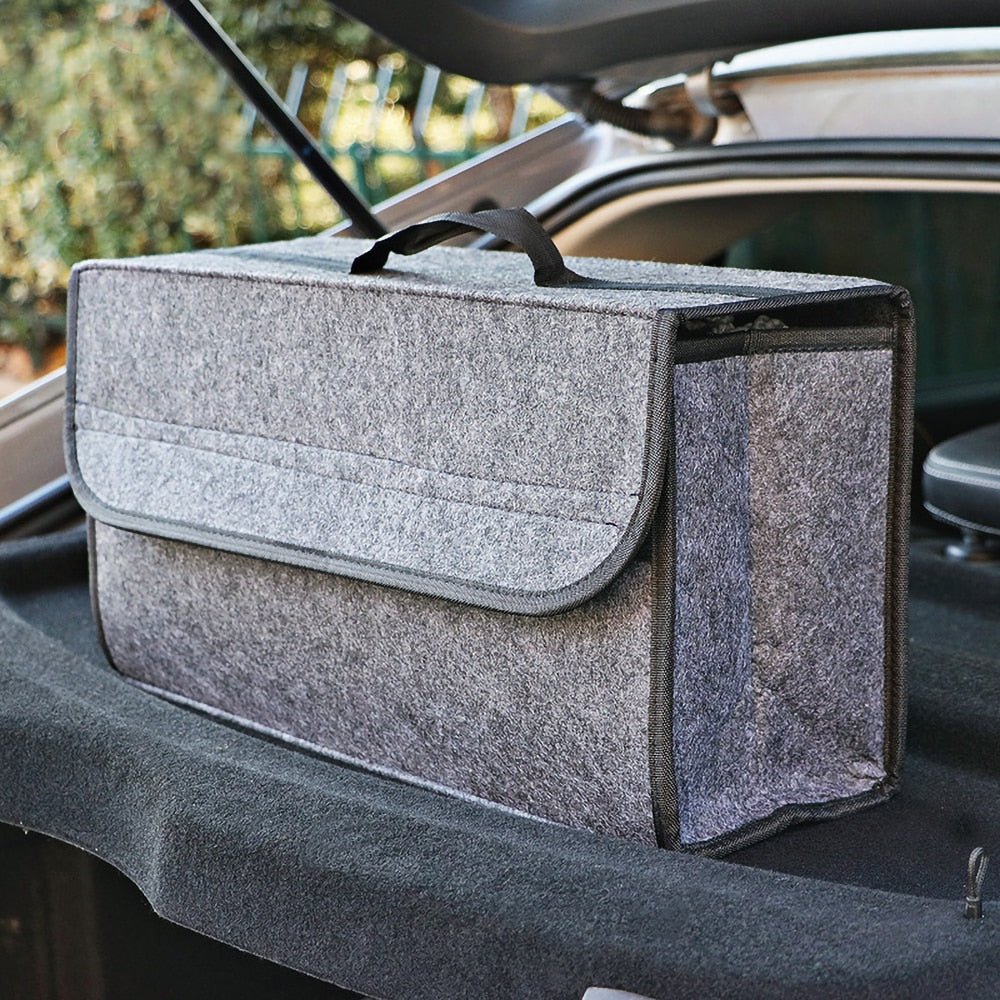 Kofferraumtasche Aufbewahrungstasche aus weichem Filz - 4llaroundhome