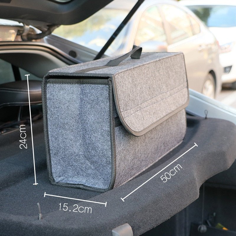 Kofferraumtasche Aufbewahrungstasche aus weichem Filz - 4llaroundhome