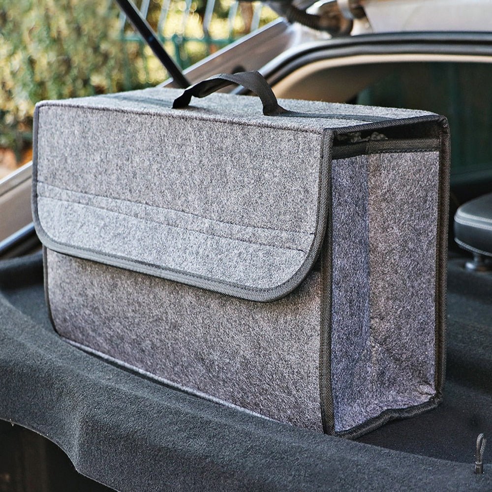 Kofferraumtasche Aufbewahrungstasche aus weichem Filz - 4llaroundhome