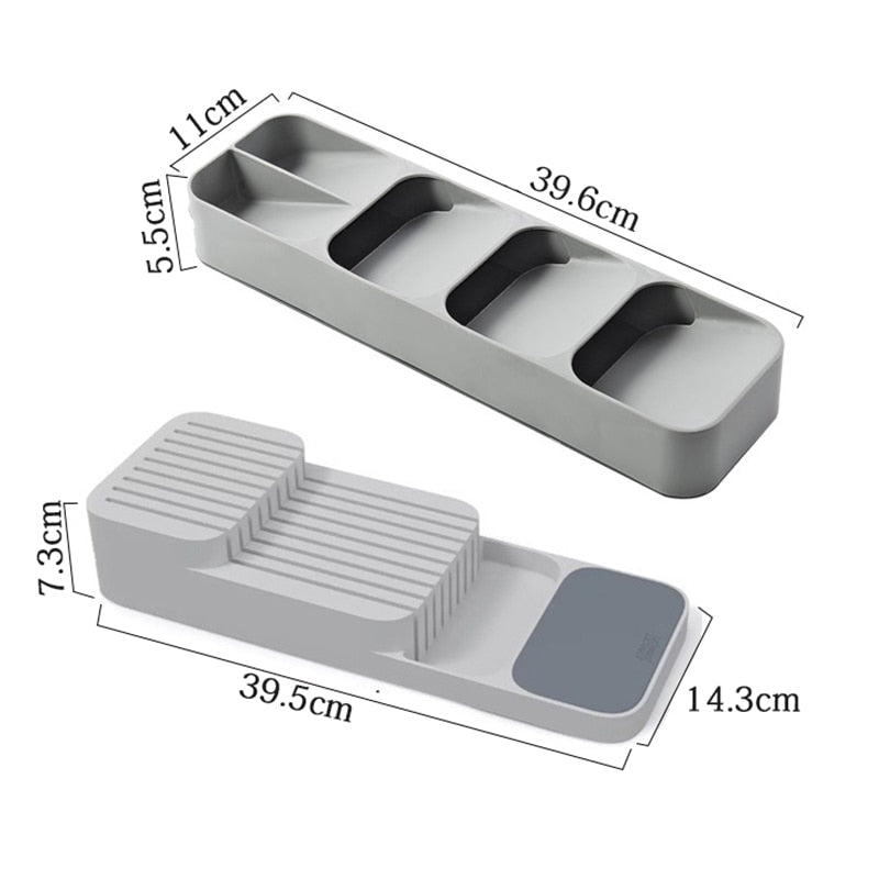 Messerhalter Löffelhalter Organizer Schubladen Einsatz - 4llaroundhome
