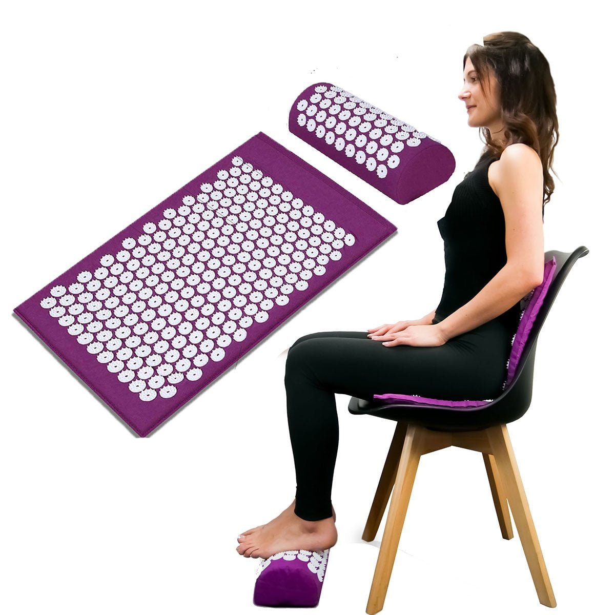 Yogamatte mit Akkupunkturstruktur - 4llaroundhome